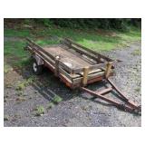 1988 Titled Single-Axle Utility Trailer