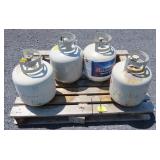 4 Propane Tanks
