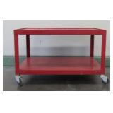 Rolling Steel Work Table