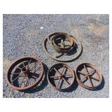 Cast Iron Wheels and Pulleys
