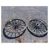 Metal Wagon Wheels