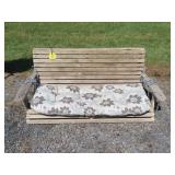 Wooden Porch Swing