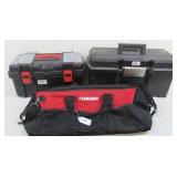 Toolboxes and Husky Tool Bag