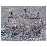 Fleur-de-Lis Wall Planter