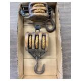 Wooden Pulley Blocks