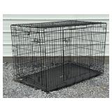 Folding Wire Dog Crate