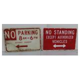 Traffic Parking Signs