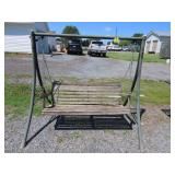 Wooden Porch Swing
