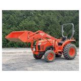 Kubota L2501D HST Compact Tractor With LA525 Loade