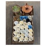 Mugs and Decorative Garden Items