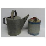 Galvanized Watering and Utility Cans