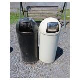 Metal Waste Receptacles