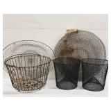 Wire Fishing Baskets