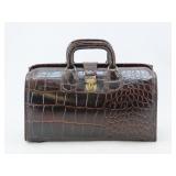 Alligator Pattern Doctorï¿½s Bag