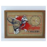 Virginia Cavaliers Football Wall Clock