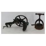 Cast Iron Apple Peeler & Fruit Press