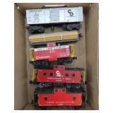 O Gauge Model Train Cars