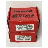 Norma 6.5mm Golden Target Bullets
