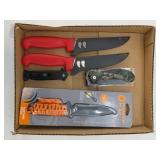 Assorted Knives and Cutlery