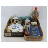 Mixed Household Collectibles & California Plate