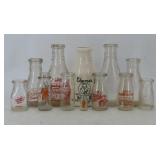 Virginia Dairy Advertising Milk Bottles