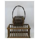 Primitive Wooden Storage Articles