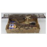 S and O Gauge Model Train Track and Accessories