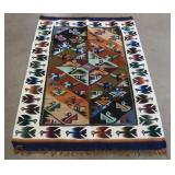 Zapotec Oaxaca Saltillo Rug