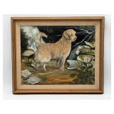 Dufus Dog Portrait Painting