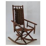 Carpetbagger Style Rocking Chair