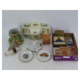 Sewing Notions, Pottery and Advertising Items