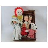 Assorted Dolls And Stuffed Toys