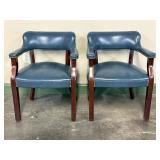 Pair of Upholstered Arm Chairs