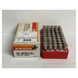 Winchester 38 Special Ammunition