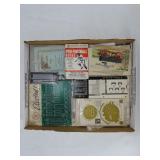 Ephemera, Stamp & Advertising Assortment