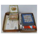 Assorted United States and World Stamps