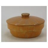 Celestial Design Covered Pottery Dish