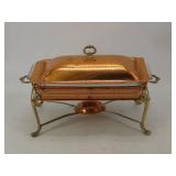 Copper and Brass Chafing Dish