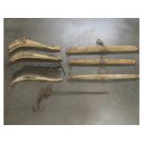 Horse Hames, Singletrees & Hanging Scale