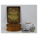 Bentwood Sewing Caddy and Table Articles