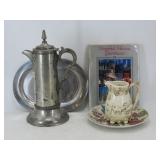 Pewter, Ceramic & Virginia Collectibles