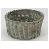Painted Round Rod Basket, Appalachian Style