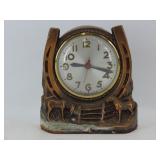 Sessions Equestrian Mantel Clock