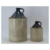 Stoneware Jug Pair