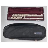 Japanese Silver-Tone Flute
