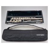 Cased Silver-Tone Flute