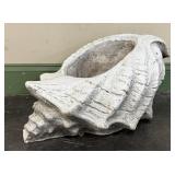 Concrete Shell Planter