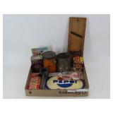 Advertising Tins & Kitchen Collectibles