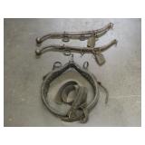 Horse Hames & Leather-Lined Collar