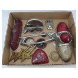 Vintage Automotive Badges, Emblems & Light Covers